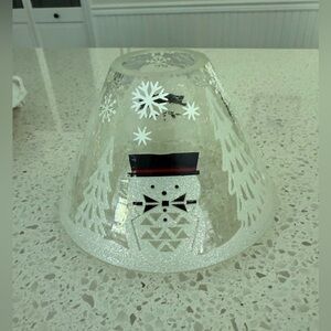 Yankee Candle Jackson Frost Snowman Holiday Candle Shade